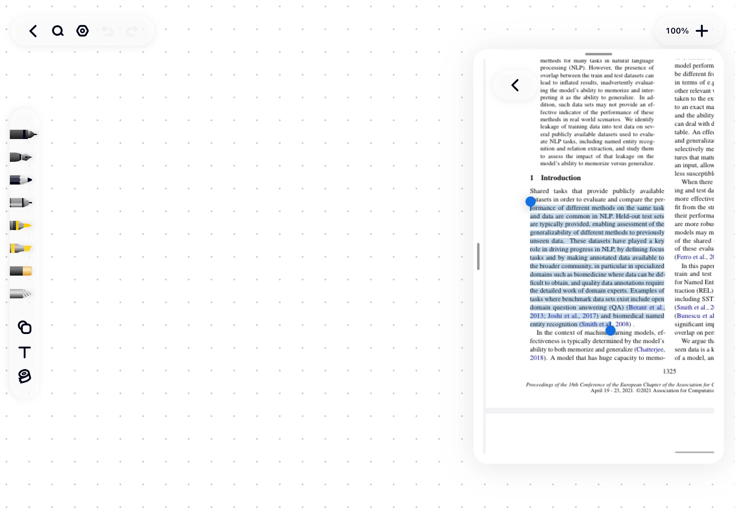 You can open multiple “pages” in XNote