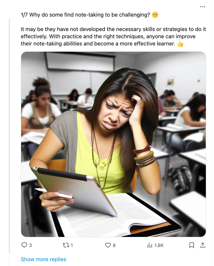 That apple pencil is broken